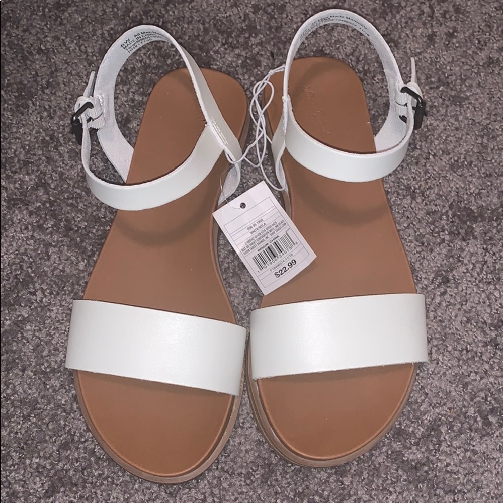 White Sandals!